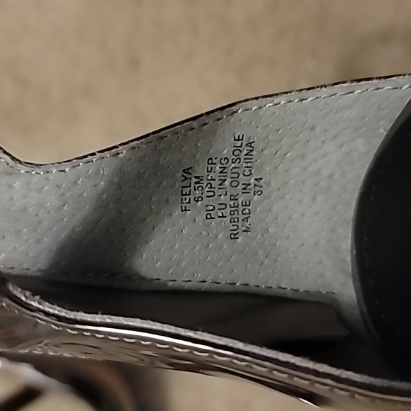 Steve Madden Chrome Heels - Picture 6 of 6